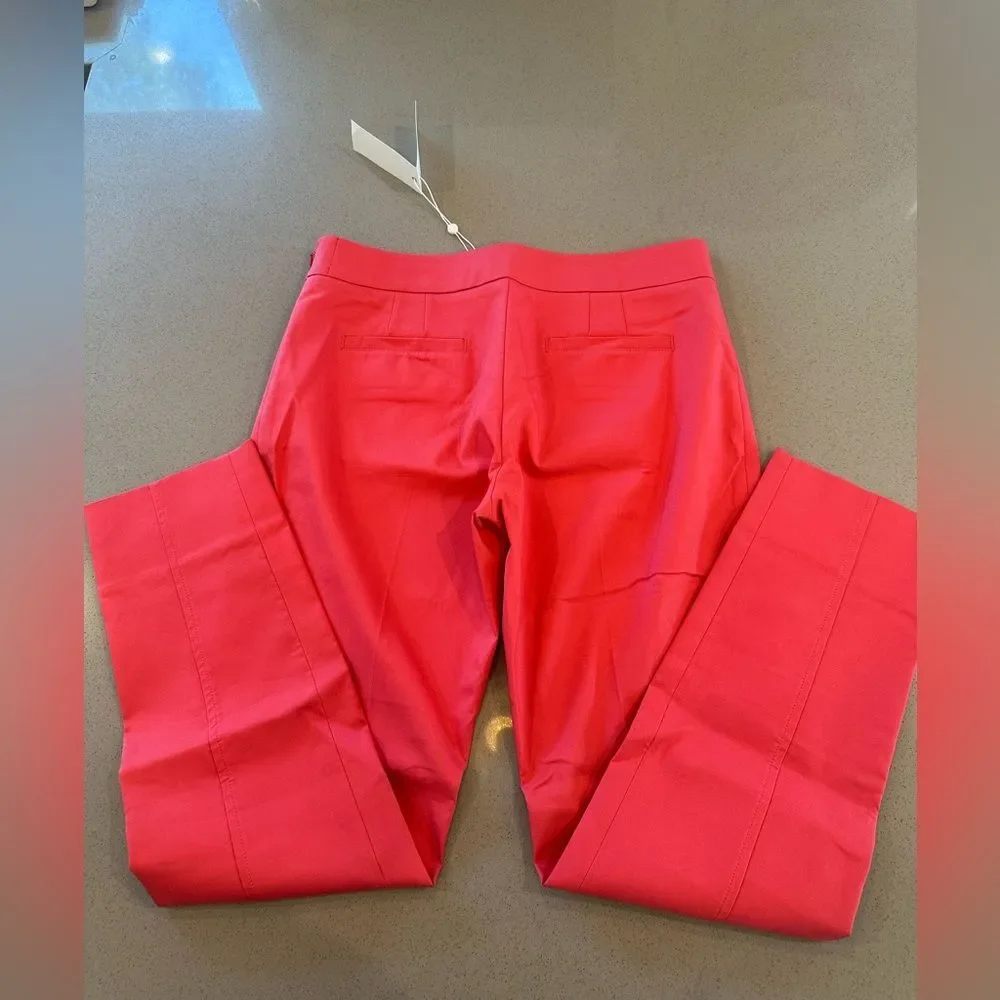 BRAND NEW WITH TAG! Tory Burch Women's Callie Skinny Pants Pink Color Size 4